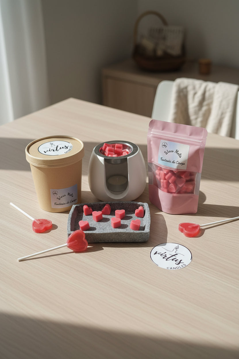 Waxs Melts con aroma a Fantasía de Cerezas