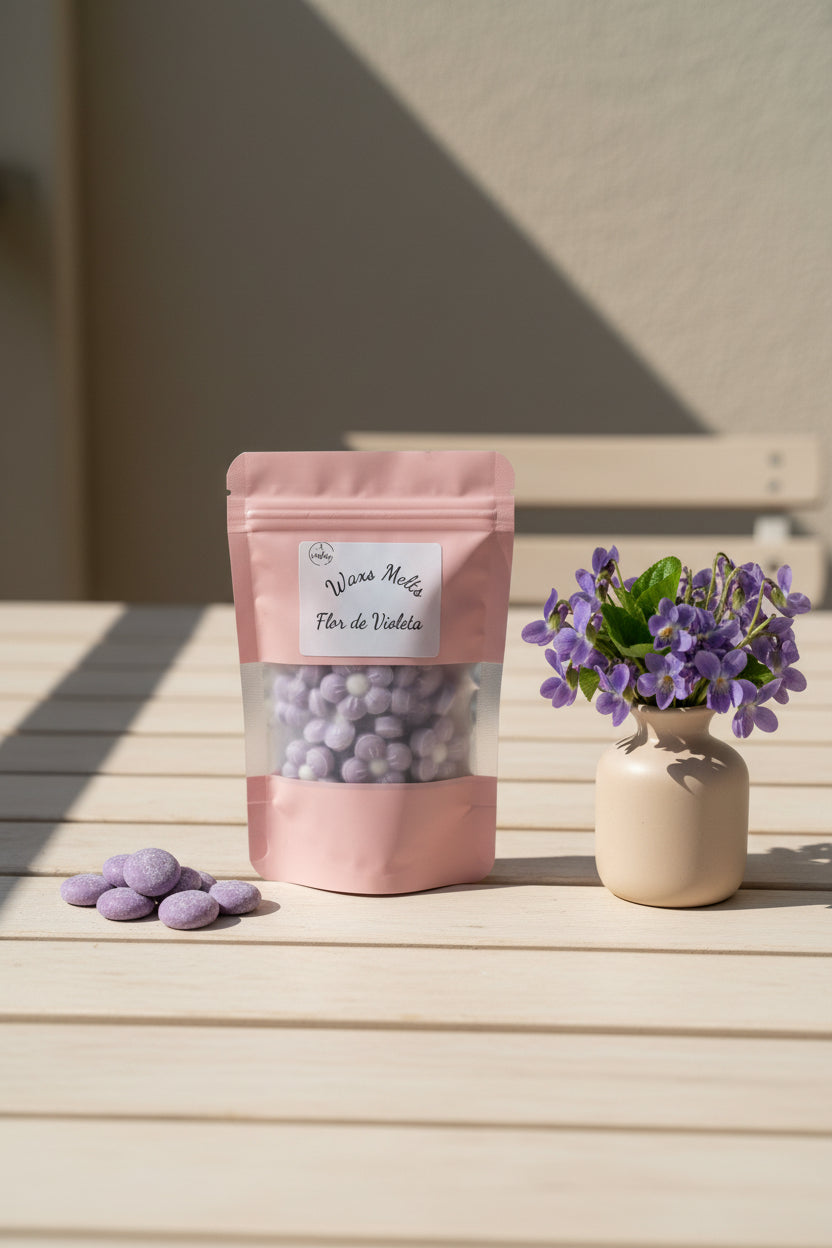 Waxs melts de Flor de Violeta