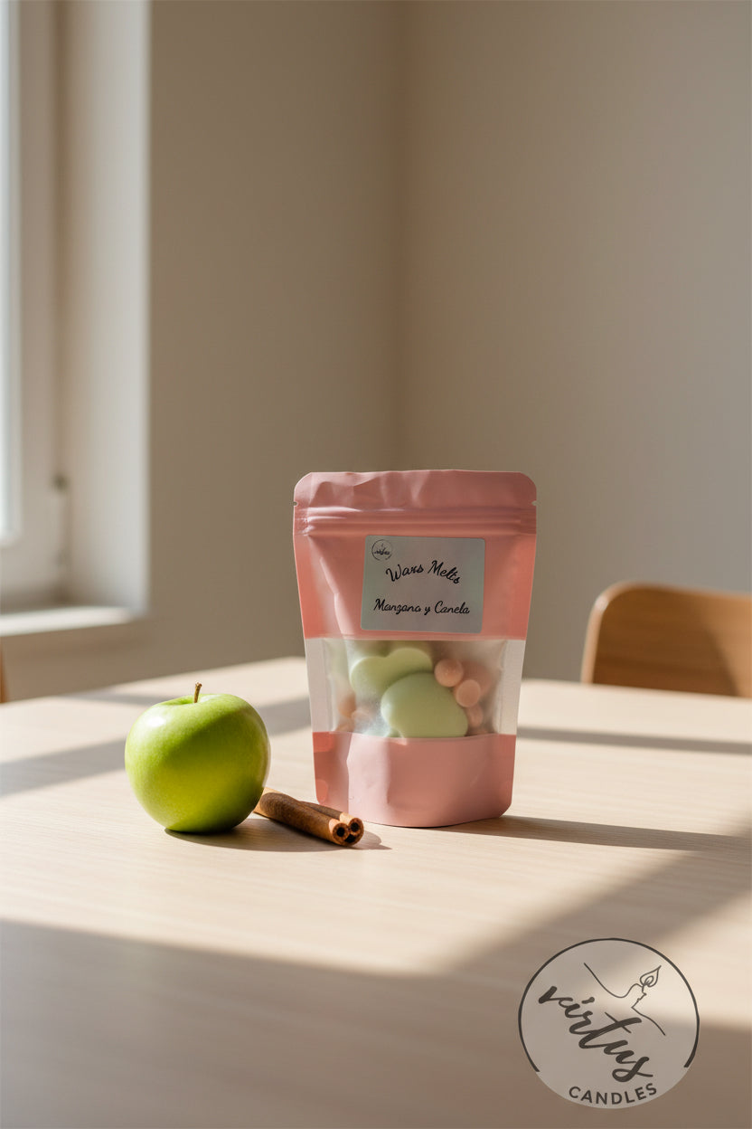Waxs Melts de Manzana y Canela