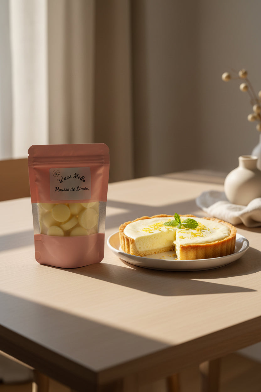Waxs melts de Mousse de Limón