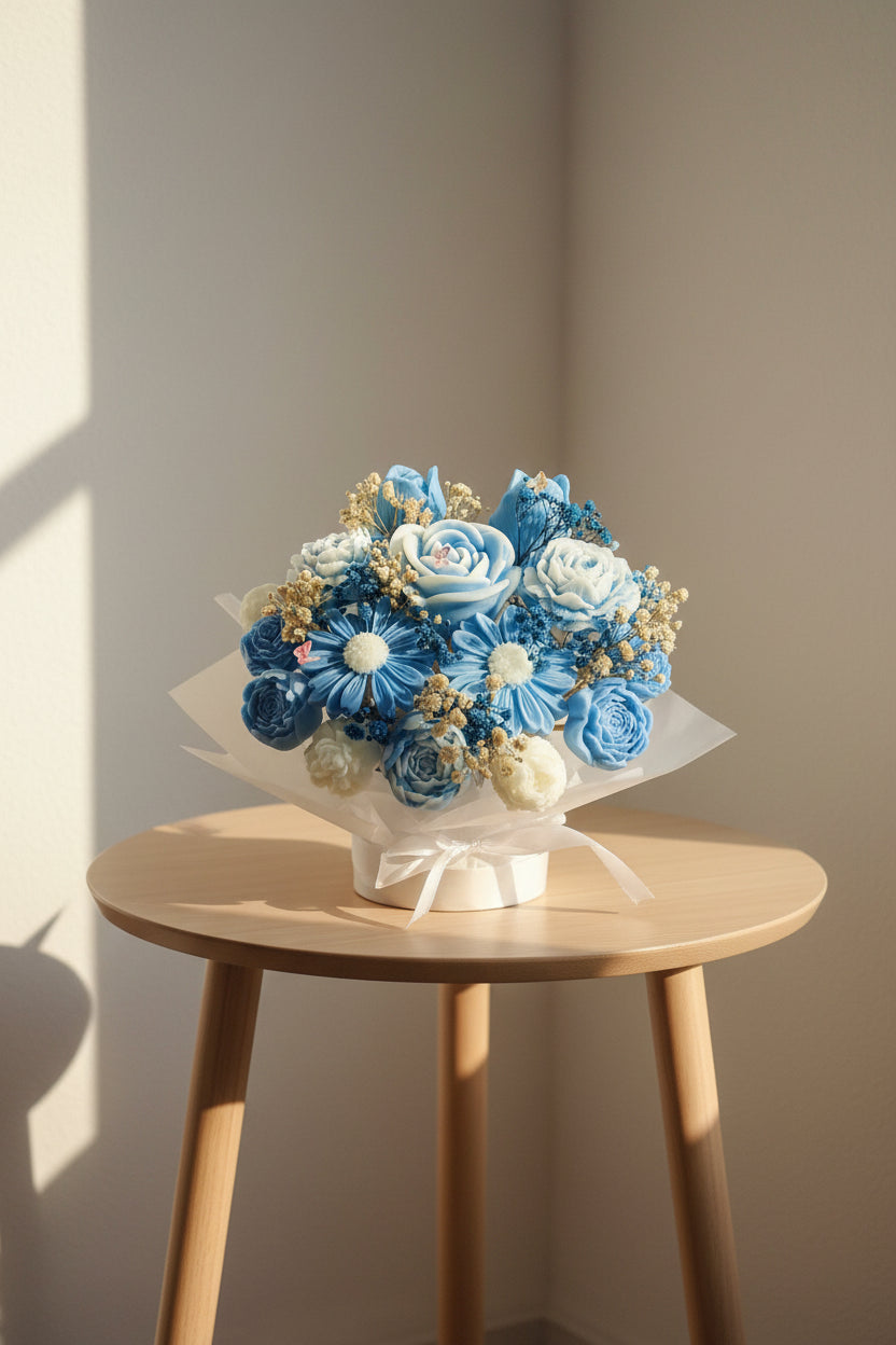 Ramo de flores de velas personalizable